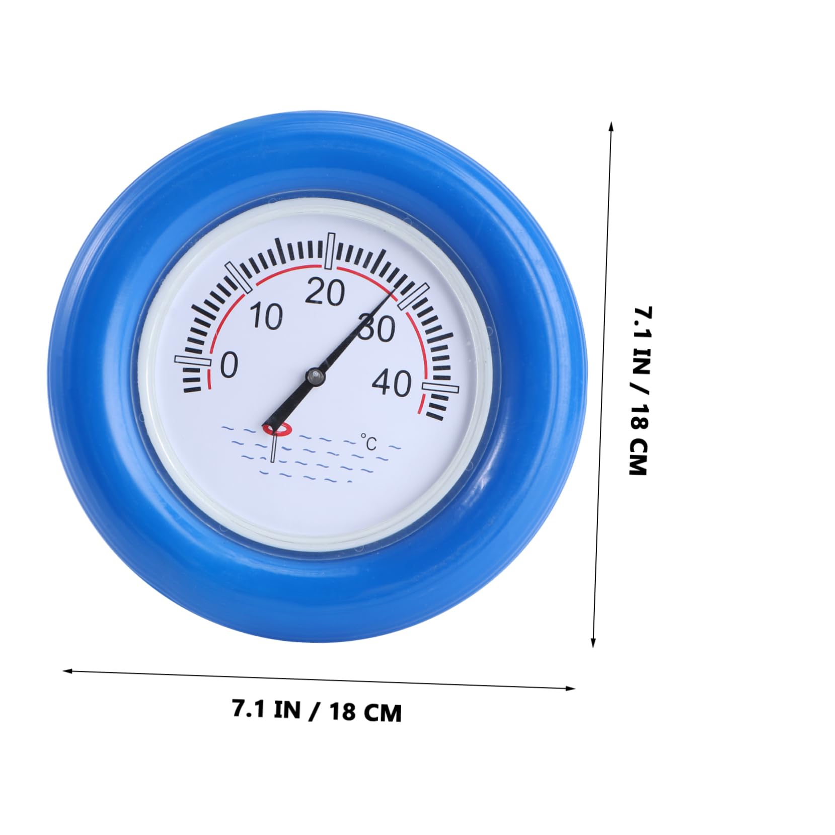 ibasenice 1pezzi Termometro Subacqueo Per Acqua Della Piscina Misuratore Di Temperatura Galleggiante Monitor Per Vasca Da Bagno