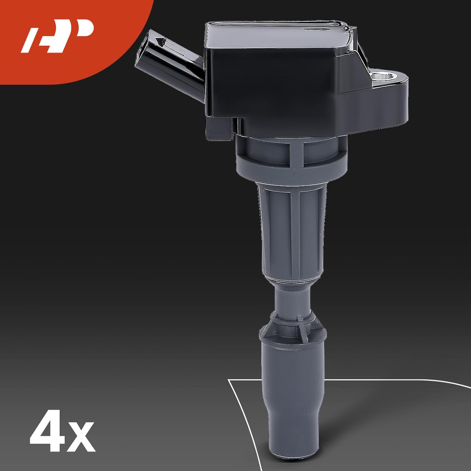 A-Premium Set of 4 Ignition Coil Pack and Iridium Spark Plugs Compatible with Hyundai Sonata 2015-2019, Santa Fe Sport 2016-2018, Tucson 2018-2020 & Kia Optima 2016-2020, Sorento, Sportage, Rondo