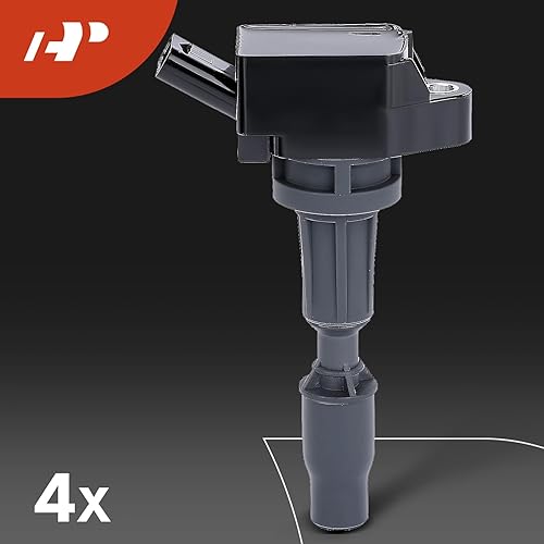 Miniatura 6 de A-Premium Juego de 4 bobinas de encendido y bujías de iridio compatibles con Hyundai Sonata 2015-2019, Santa Fe Sport 2016-2018, Tucson 2018-2020 y