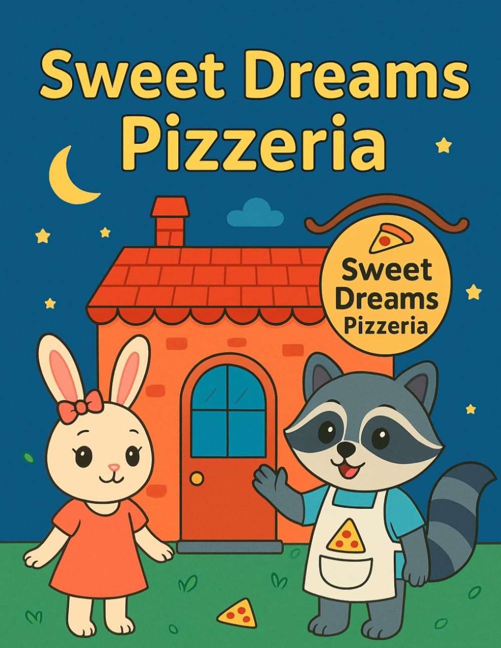 Sweet Dreams Pizzeria: A Coloring Storybook