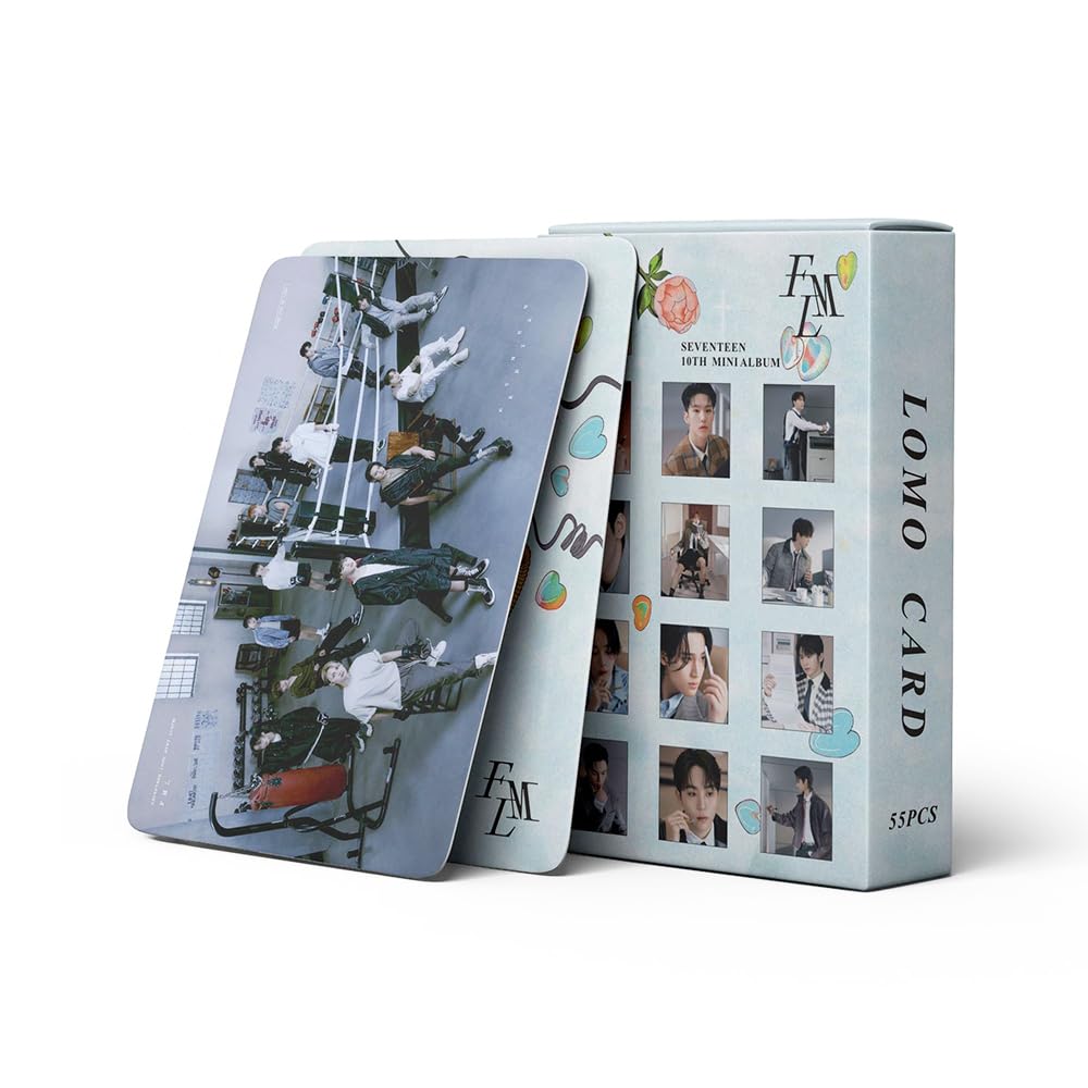 Amazon.com: Funwaretech Seventeen FML Photocards 55Pcs 2023