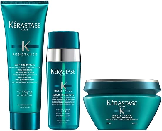 K rastase Resistance Trio Set, Sa  Bak m Seti, 250 ml