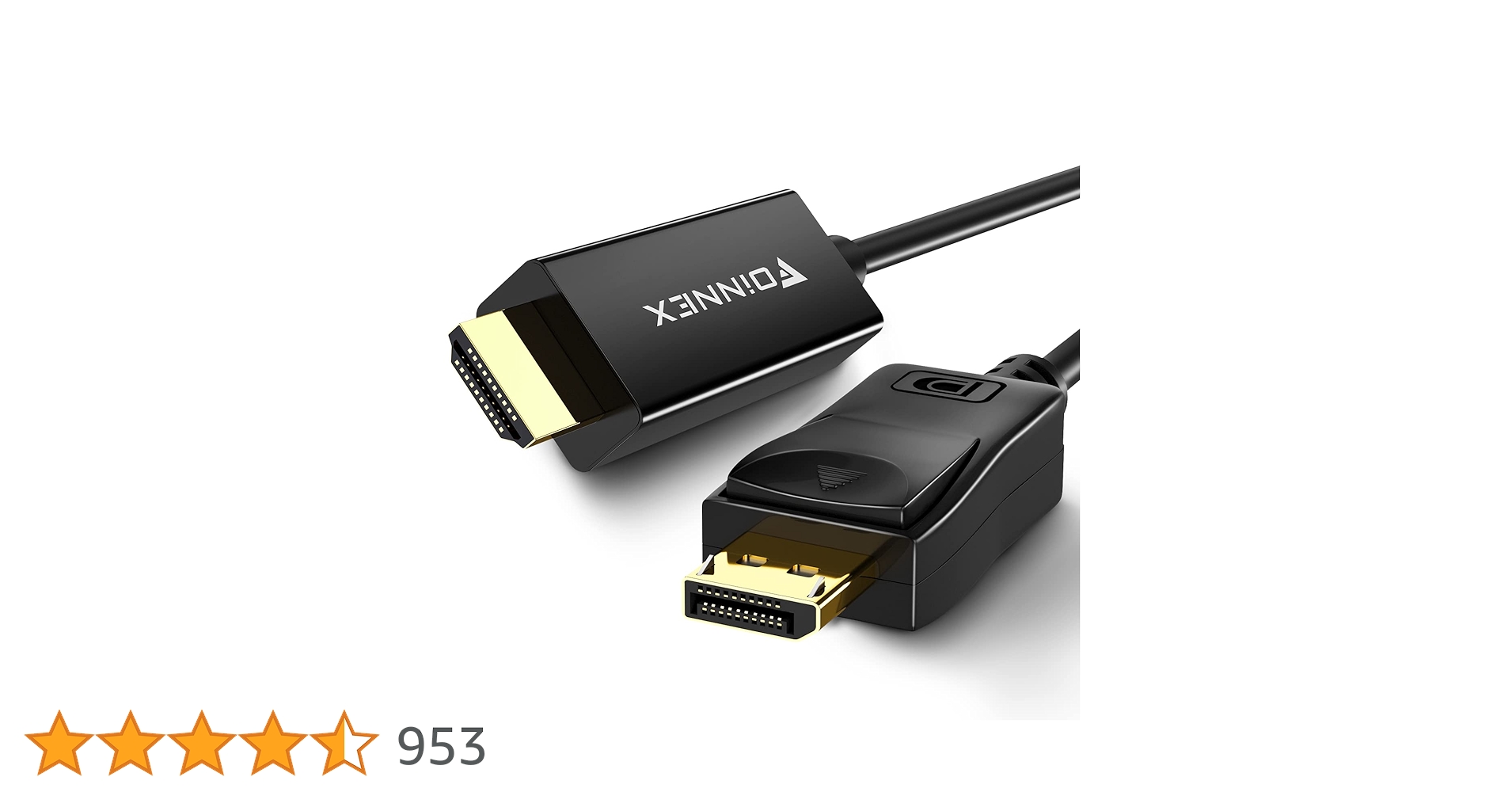 Cable DisplayPort a HDMI 2M, DP a HDMI Cable 1080P@60Hz HDR, Cable Display Port to HDMI Hombre DP 1.2 a HDMI 1.4 con Audio para PC, Laptop, Desktop a Monitor, HDTV, Proyector, No-Bidireccional