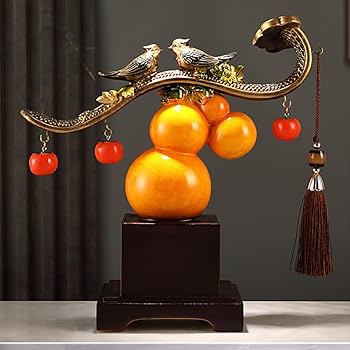 Amazon.co.jp: 樹脂 ひょうたん 置物 伝統 F 工芸品 インテリア