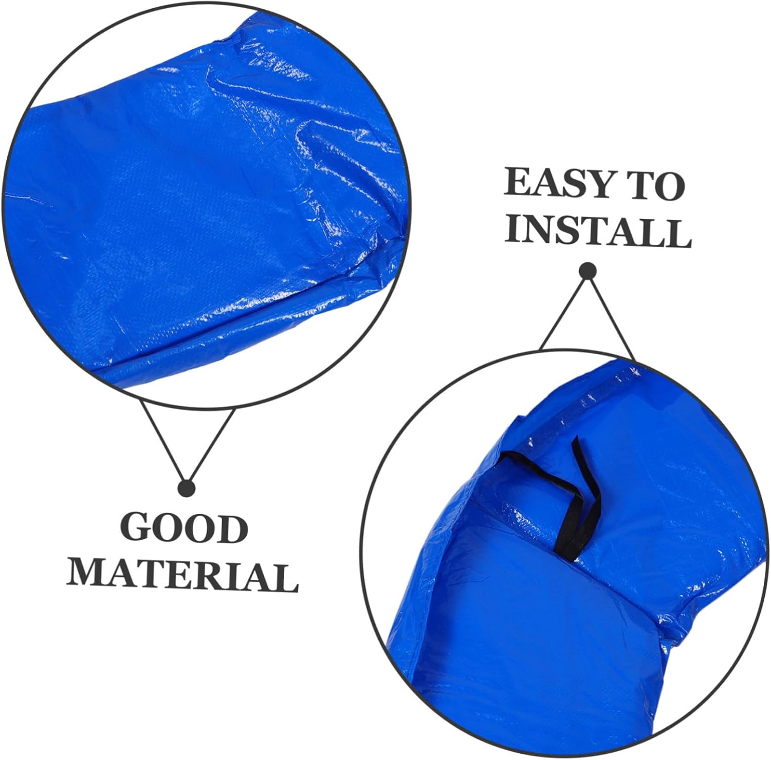 Yardwe Trampoline Mat Cover Protector Trampoline Replacement Safety Pad Pads Indoor Edge Firm Trampolines Bed