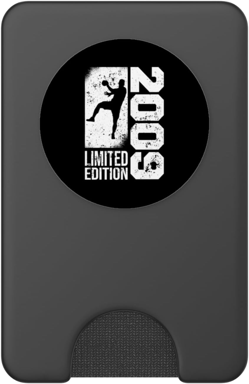 Handballers Handball Game 2009 Birthday Handball PopSockets PopWallet for MagSafe