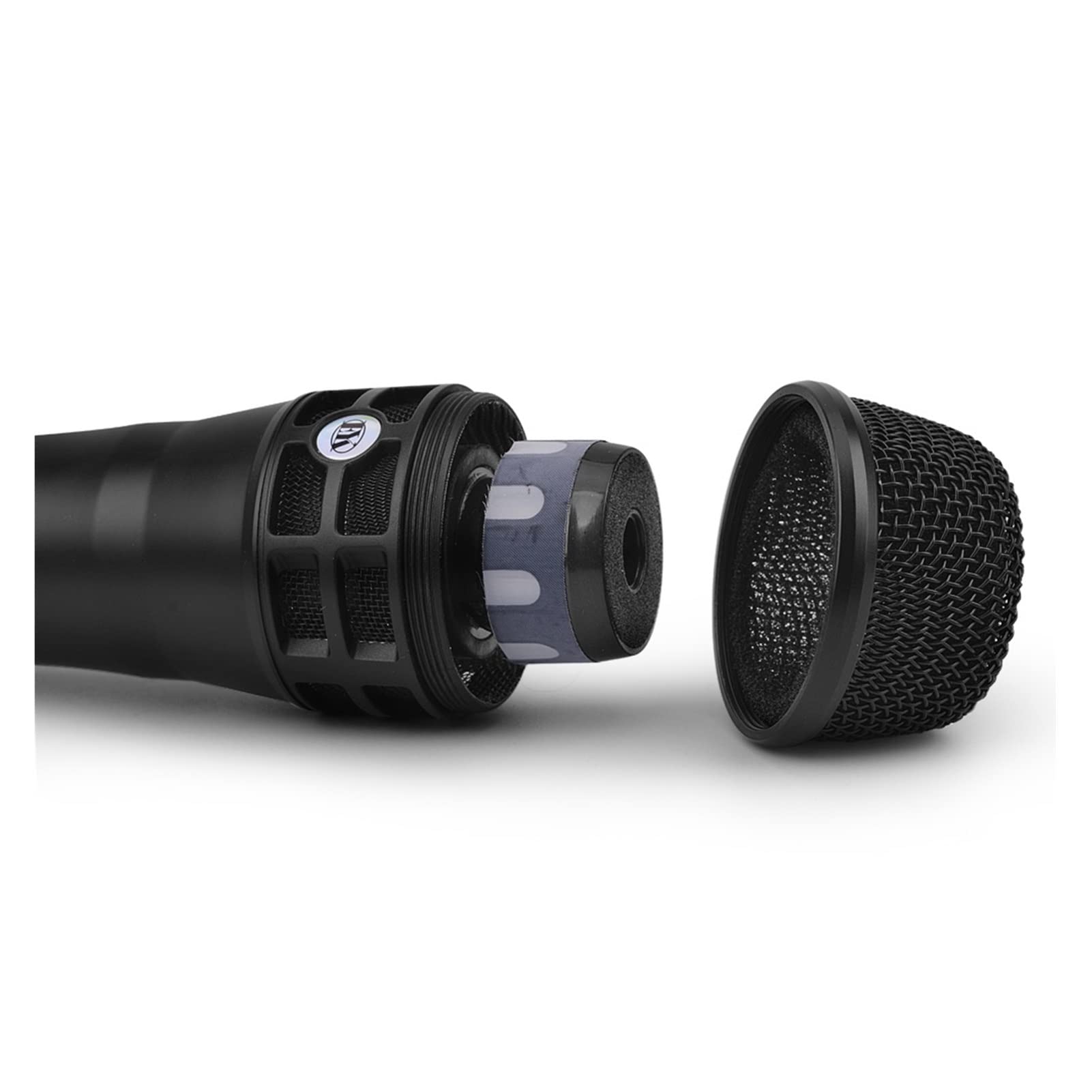 Miscelatore Musicale, Microfono Wireless Professional Karaoke Mic Frequenza Mic Regolabile 80 m Ricevi for Lo Spettacolo di Festa della Chiesa di palcoscenico Mixer di Suoni per Lo Streaming