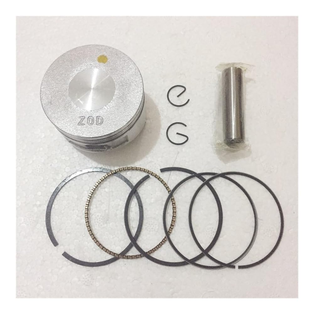 Kit de Pistons 56 mm GX100 Haute Résistance avec segments de sécurité et clips d'axe
