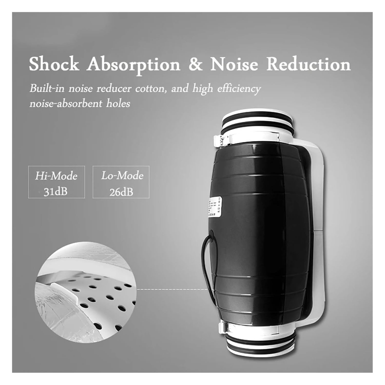 6-inch Ultra-Quiet Fan 110V 220V HDD-150P(HDD-150P 110V)