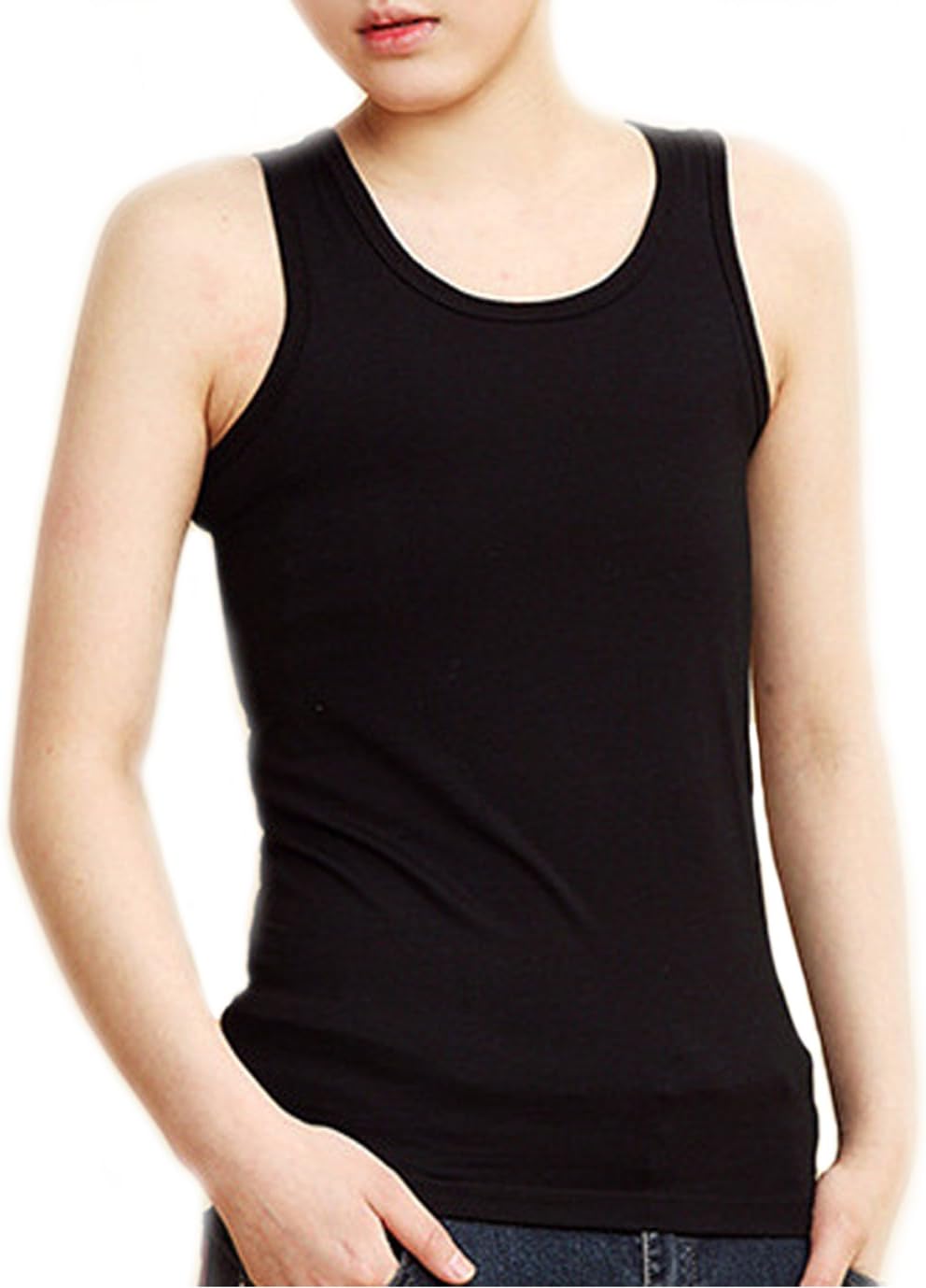 BaronHong Chest Binder Corset Summer Tank Tops for Tomboy Trans Lesbian