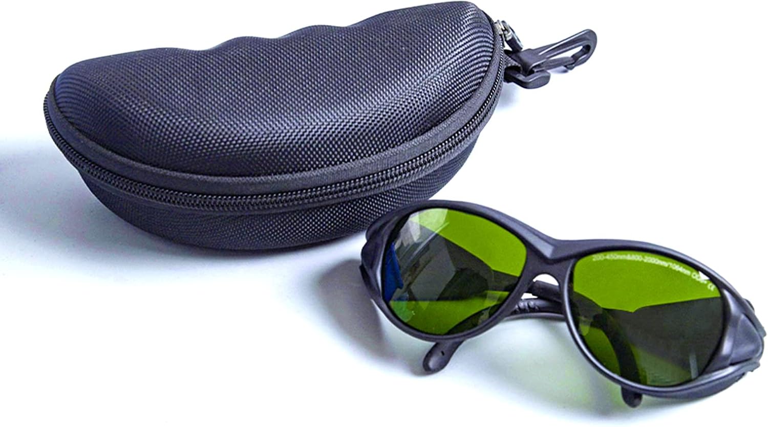 Laser Safety Glasses for Laser Cleaning,Engraving,Marking and Cutting Machine Yellow Lens Laser Goggles German PC Frame,Wide-Angle Eye Protection Anti-Laser & Anti-Splash OD4+ OD5+ OD7+ 800nm-1095nm