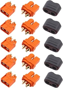 10Pcs XT60i Connector XT60I-F Plug Female and Male for Delta Pro Delta 3 Plus Solar System RCS Controller Motor Parts