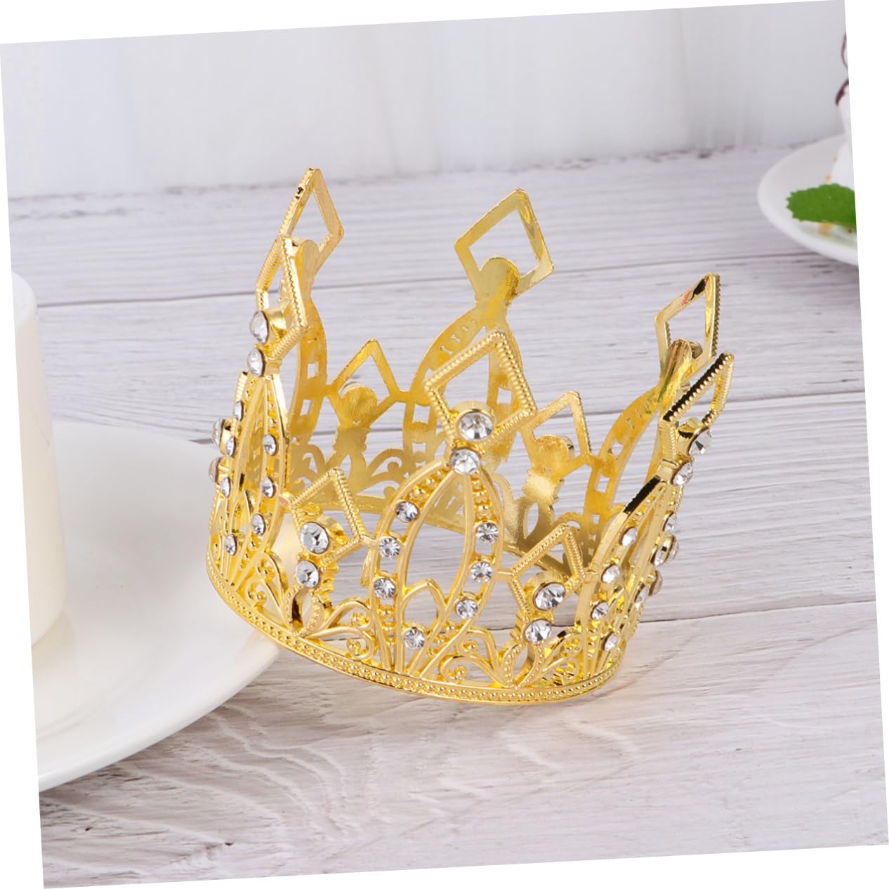 3 Set di Bellissimi Topper per Torta per Compleanno Festa di Ballo Mini Ornamenti per Torte A Forma di per Donne Ragazze Signore 2 Pezzi * 3