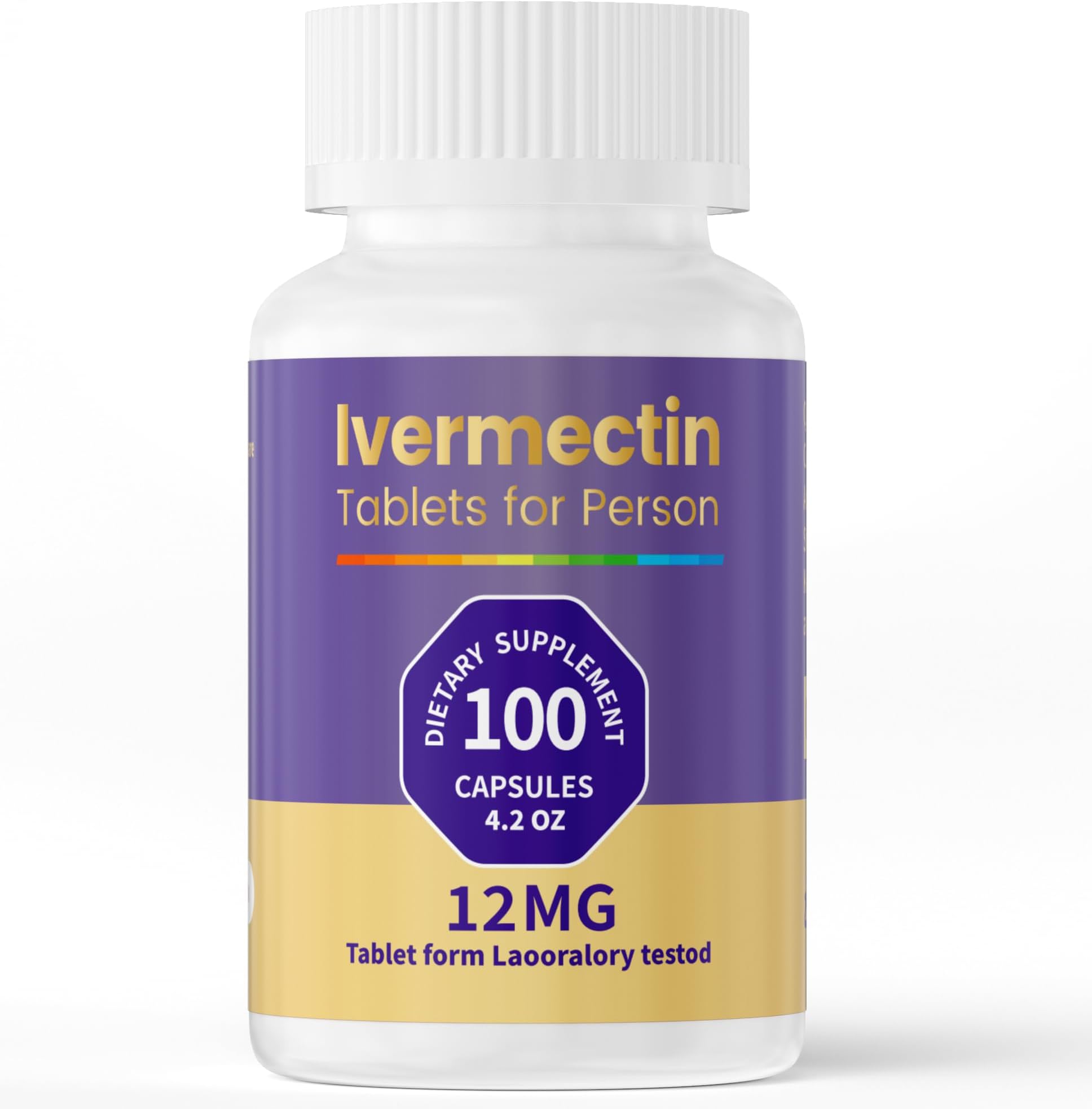 Ivermectin Tablets for Person 100 Tablets 12mg