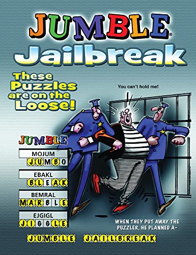 Jumble Jailbreak: These Puzzles Are On the Loose! (Jumbles®)
