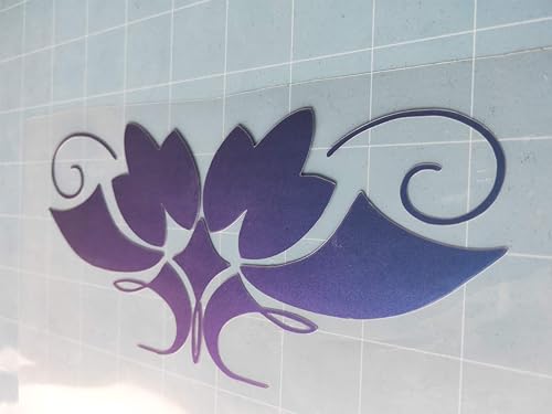 Vista 116 de FUNKAKA Rollos de vinilo de transferencia de calor HTV azul lago, 12 pulgadas x 9 pies, vinilo azul lago brillante para planchar para camisetas