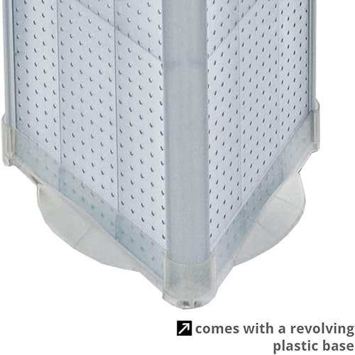 Miniatura 4 de Azar 700450-BLK - Tablero de clavijas giratorio de tres caras, color negro