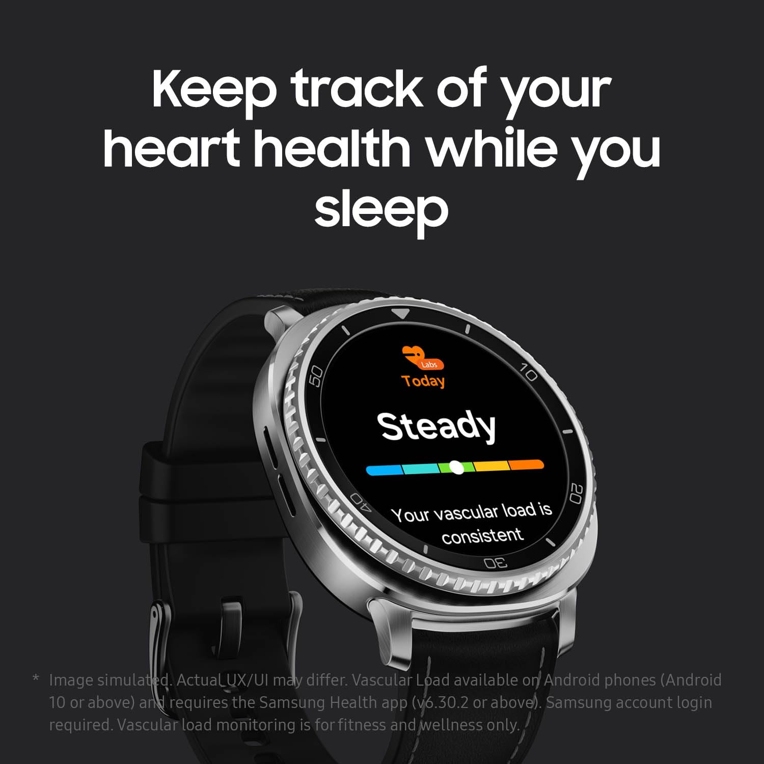 Samsung Orologio intelligente Galaxy Watch8 classico, 46 mm, bianco, Bluetooth (versione CAD e garanzia) - Assistente AI (Gemini), Allenamento del sonno, Monitoraggio fitness
