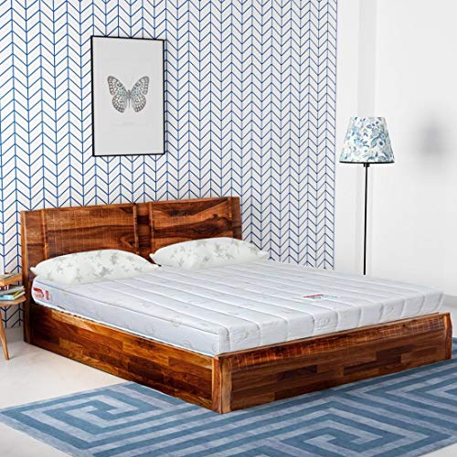 Image of Coir FIT Biolife 10-inch Single Size Memory Foam Mattress (Blue, 72x30x10)