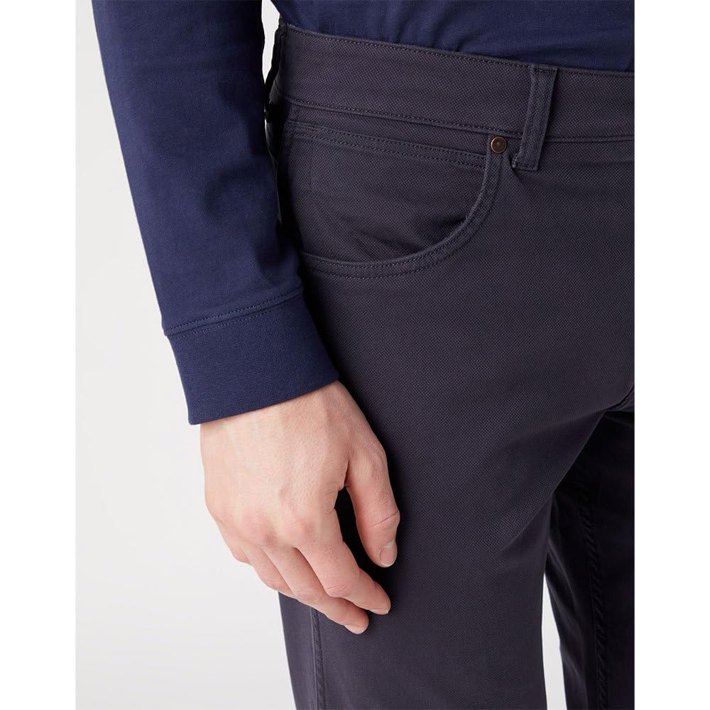 Wrangler - Jeans Uomo - vestibilità Dritta Regular - Greensboro - Azzurro Fade
