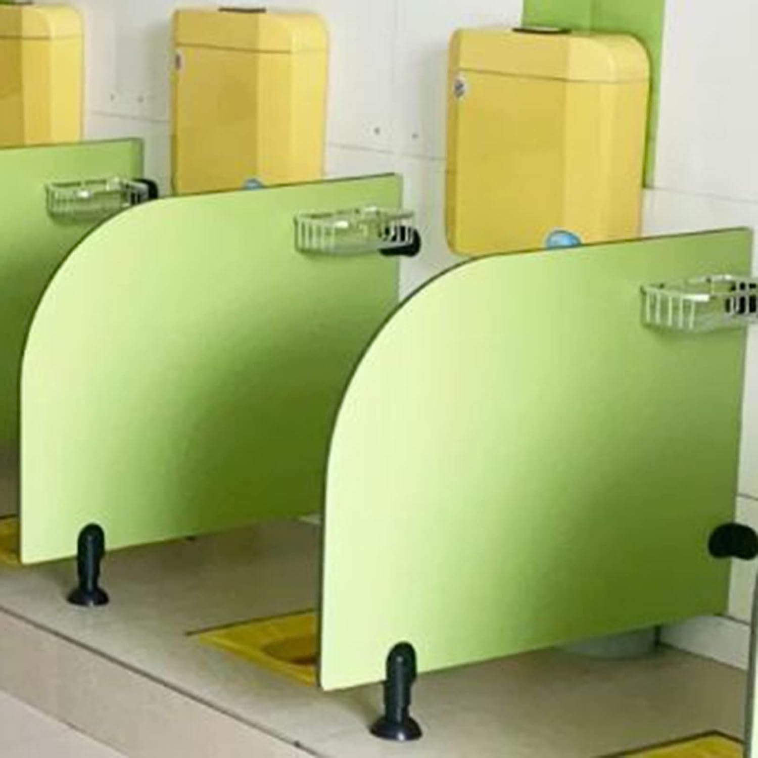 Divisorio per orinatoio per bambini, impermeabile, in legno, 1 pezzo, per asilo, divertente soluzione per il bagno, design adatto ai bambini, incoraggia l'indipendenza