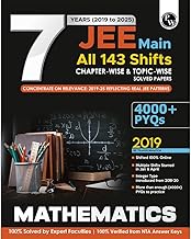 PW JEE Main 7 Years (2019 - 2025) Mathematics All 144 Shifts Online Previous Years Solved Papers Chapterwise and Topicwise PYQs For JEE Main 2026 Exams | Concentrate on Relevance [Paperback] PW