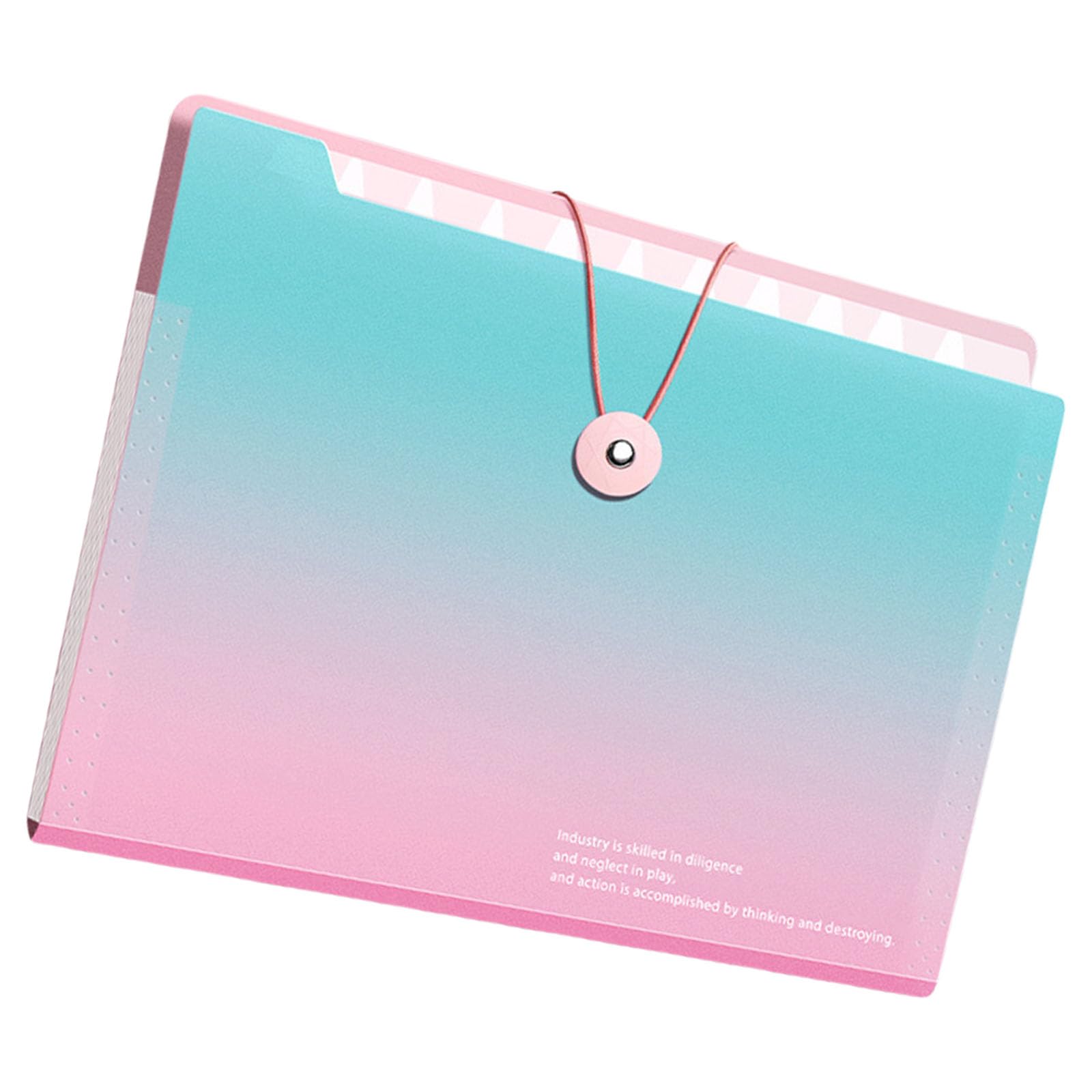 Lerpwige Expandable File Folder 12 Pockets Expanding Document Organiser Sorting Water Resistant For School Office Portable Expanding File Bag