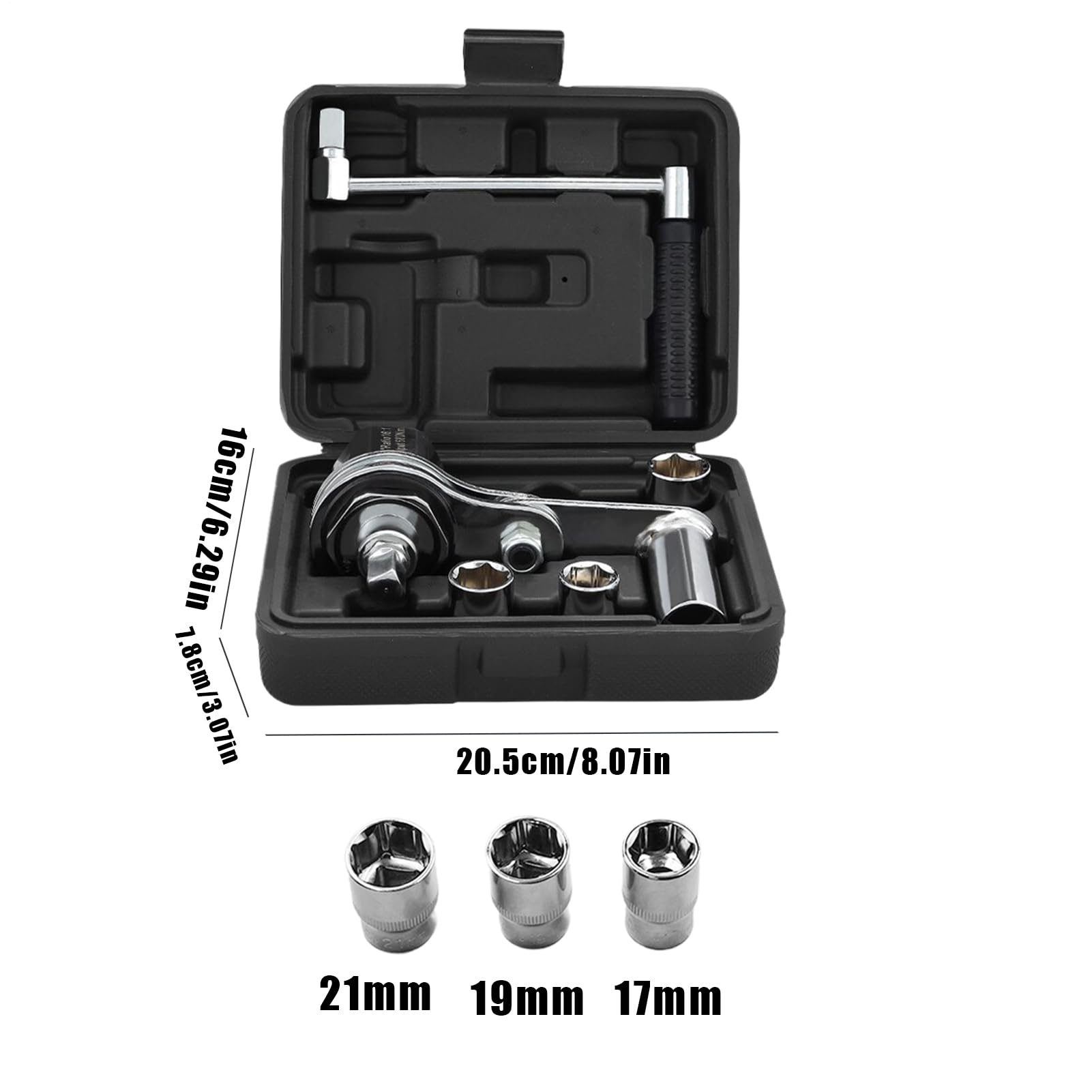 Klucz oszczędzający siłę Nasady odkręcające nakrętki kół, zestaw do wymiany | Ręczny Komplet Kluczy Do Nakrętek Kół Narzędzie Do Demontażu Nakrętek Warsztat