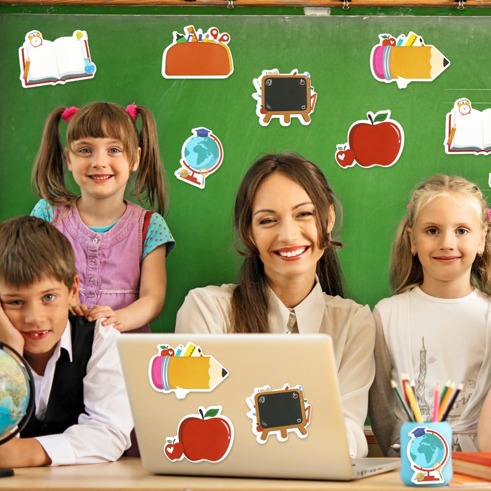 Haftnotizen, Notizblöcke, Schulbedarf für Kinder, Lehrer-Must-Haves, niedlich, selbstklebend, Bürobedarf, Lehrer-Post-It-Notizen für Büro, Schreibtisch, Tafel, Scrapbook, 6 Blöcke (Lehrer