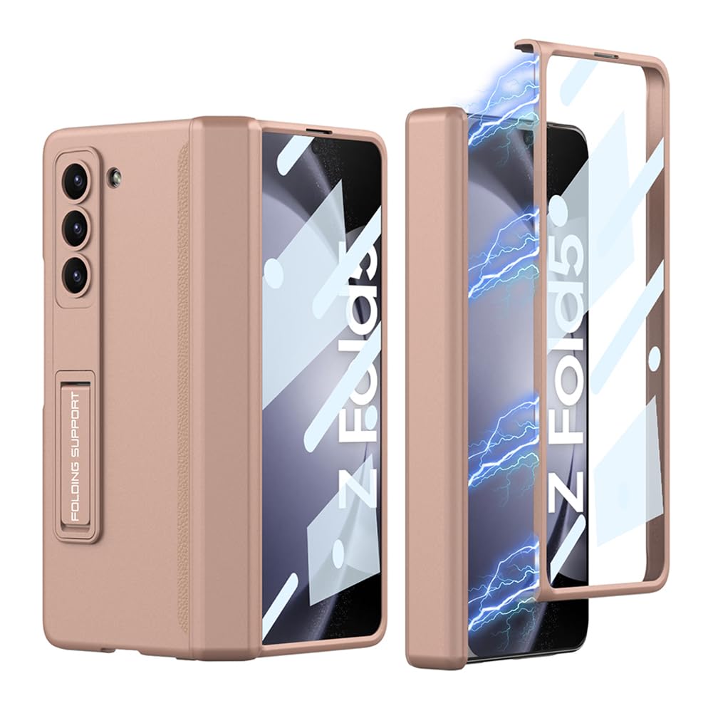 Amazon.co.jp: Galaxy Z Fold5 ケース ガラスフィルム付き Samsung