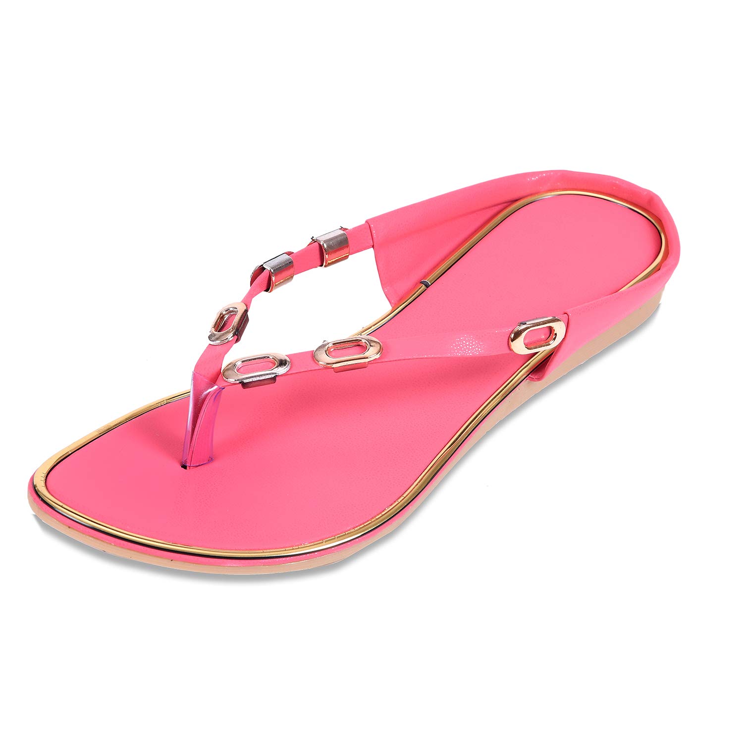 Liviva Women's Self Designed Flats/Sandal/Flats/Stylish Slip on casusal/Party/Ethinic wear Color Flat/Sandal