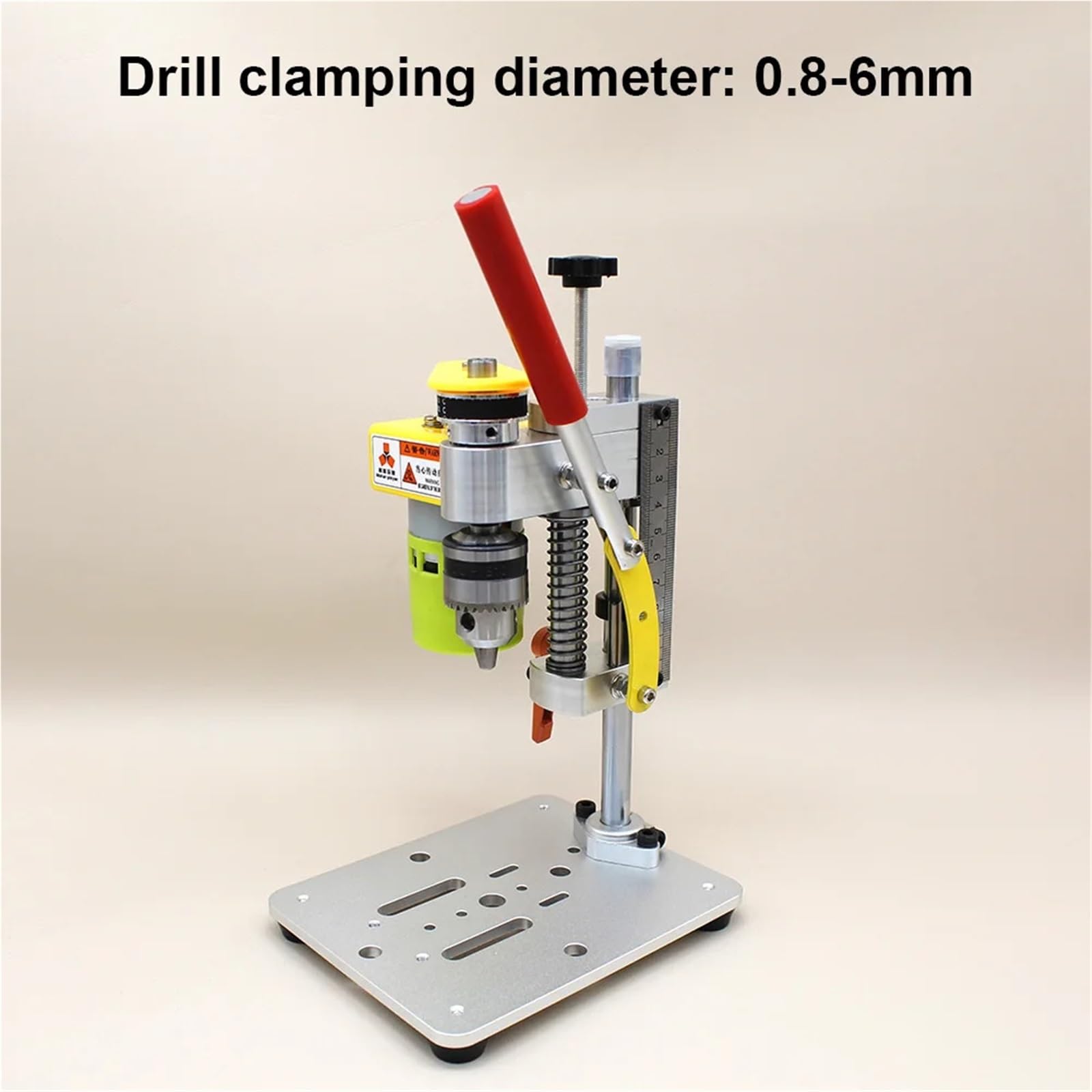 Trapano da tavolo di precisione CNC Mini trapano a colonna banco portatile B10 Chuck Fai te Metallo Legno Giada Artigianato Strumento Macchinari da officina