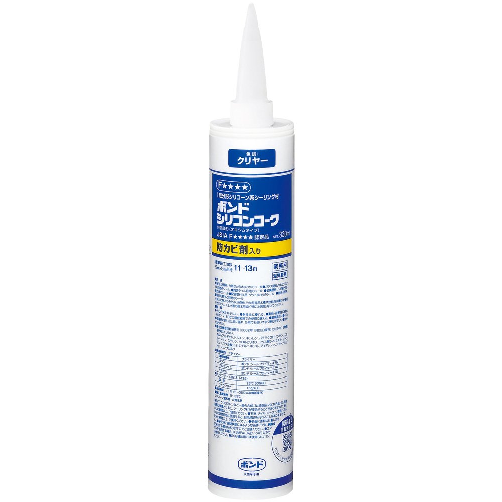 Amazon | ボンド シリコンコーク防カビ剤入り クリヤー 330ml #59084