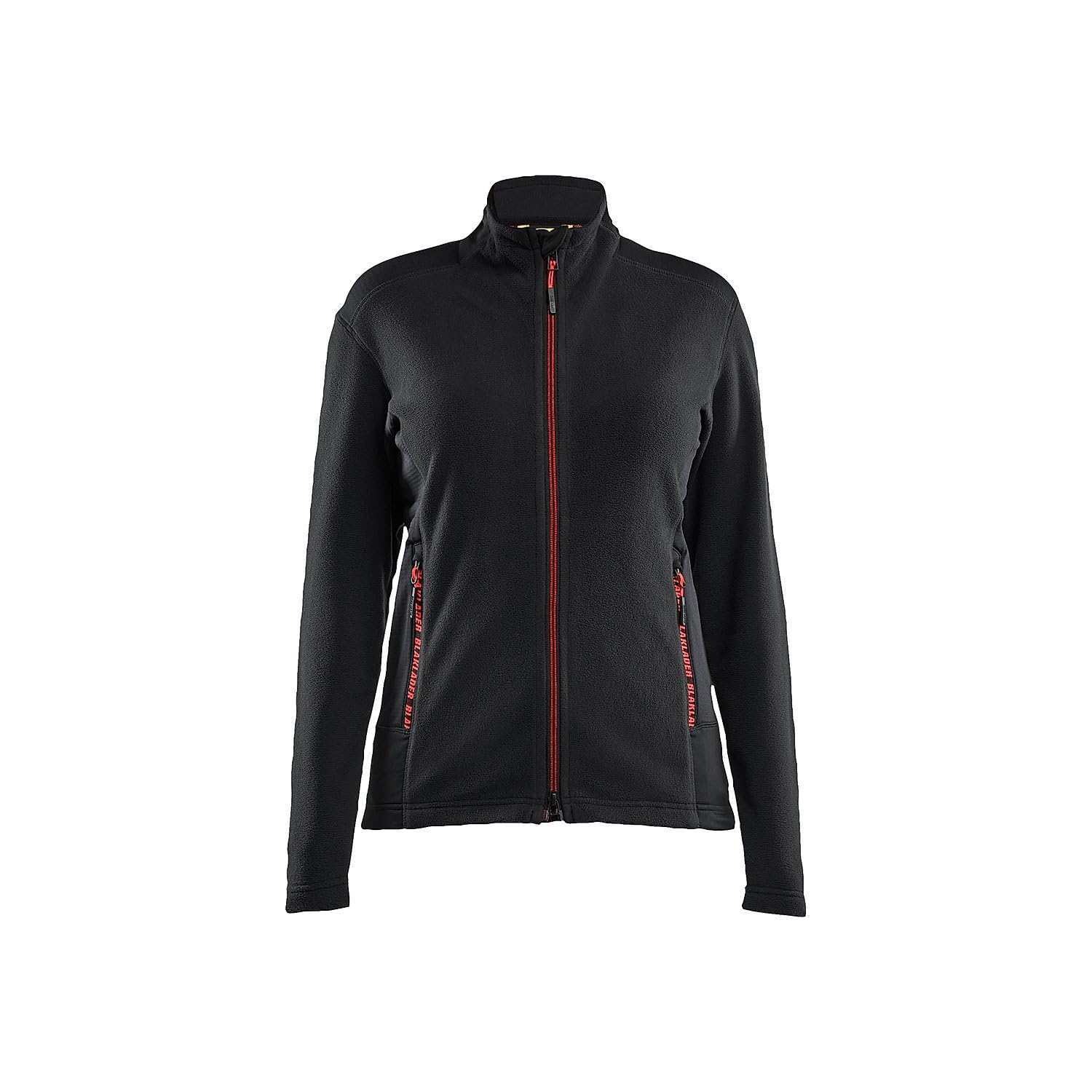 Veste de travail micropolaire femme BLAKLADER 4766 Noir et Rouge en taille XXL - 2