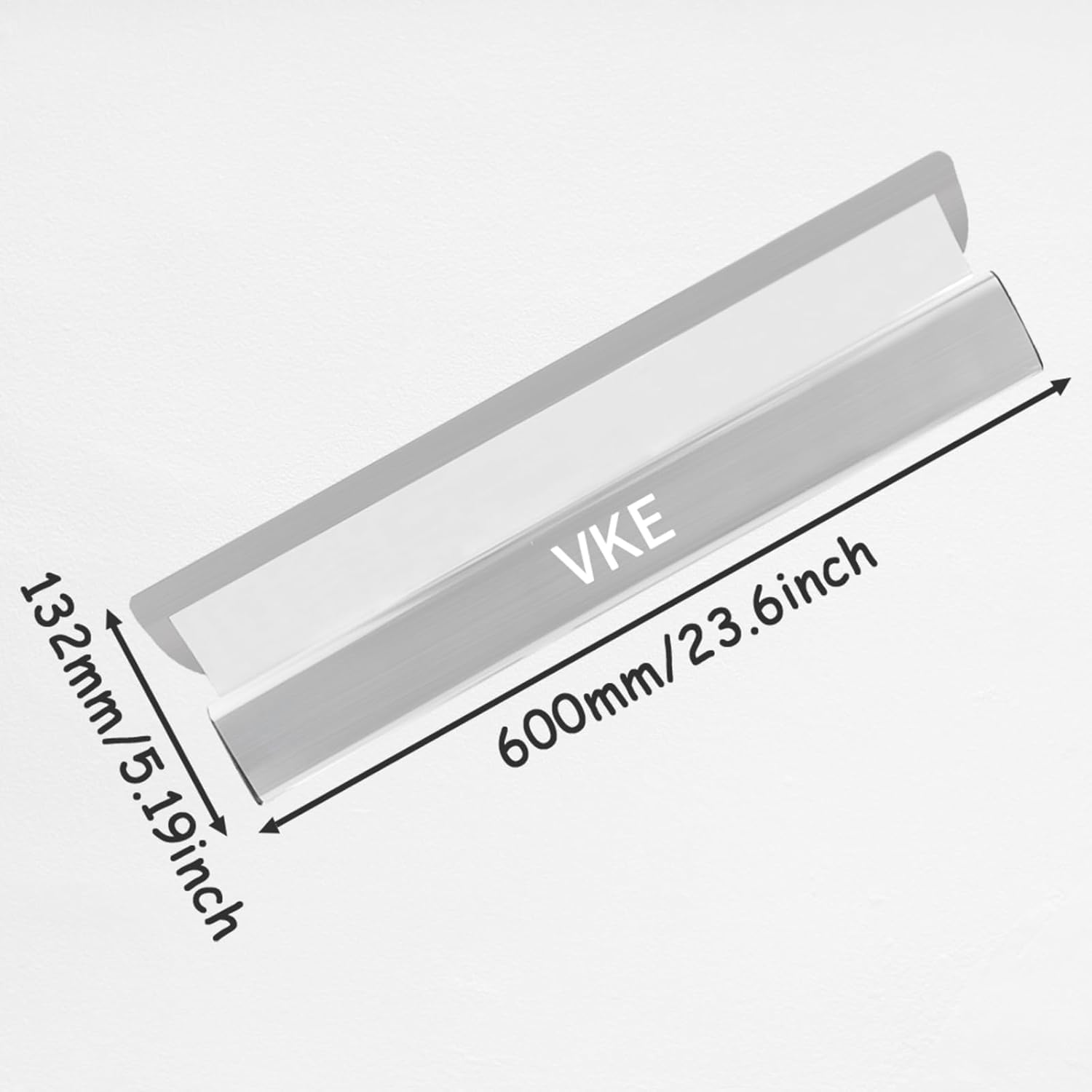 VKE Spatola per Stucco Professionale, kit Spatole con asta Telescopica | Kit 6 Attrezzi, Lama 60cm Dritta e Angolare, Impugnatura Ergonomica per Pareti e Soffitti