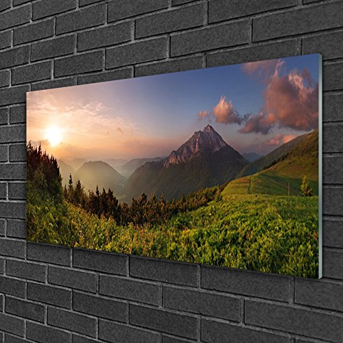Tableau mural moderne acrylique 100x50cm résistant pour déco durable