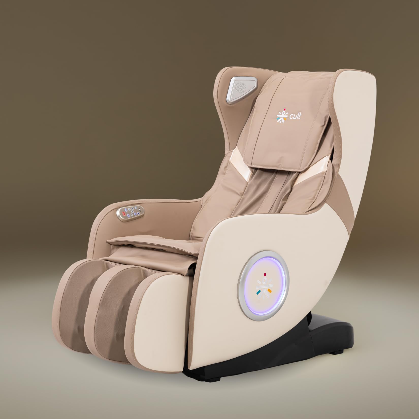 CULT Nova Massage Chair for Home | SL-Track Full Body Massage Chair | Zero Gravity Recliner | Airbag Compression | Heating for Waist & Calves | Bluetooth Speakers | Remote Control-image-46