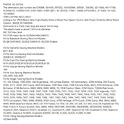 KUNPENG – Pédale de commande #4C-337GS pour Singer 6660, JUKI HZL-K65, Euro-Pro 9101, Babylock BLES8 Ovation - Les Beatles, Paul McCartney, John Lennon, RIngo Starr, George Harrison KUNPENG - Pédale de commande #4C-337GS pour Singer 6660, JUKI HZL-K65, Euro-Pro 9101, Babylock BLES8 Ovation – Image 4