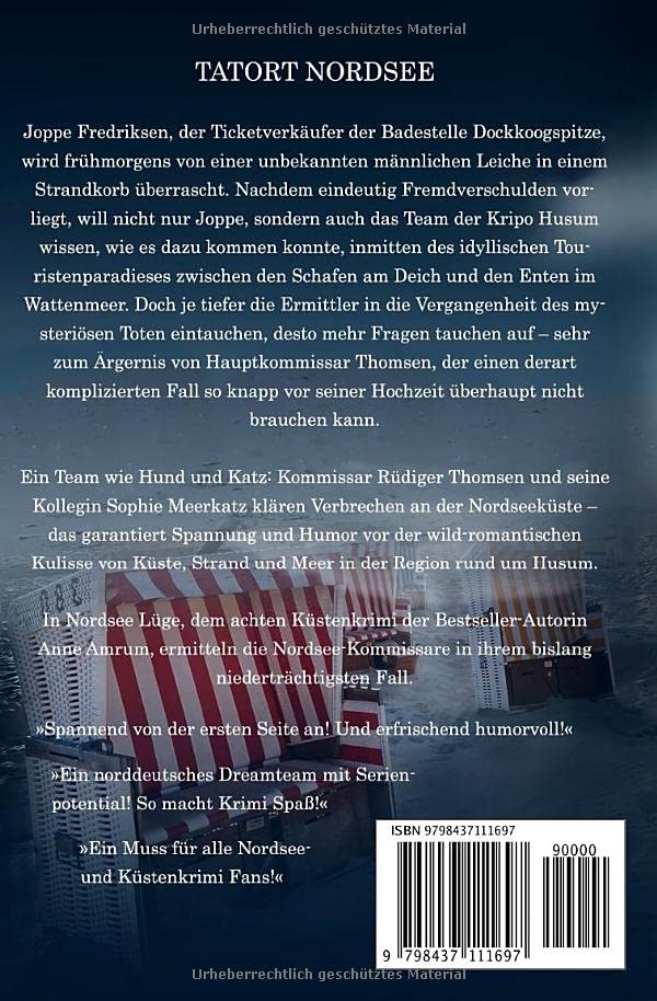 Nordsee Lüge - Die Küsten-Kommissare: Küstenkrimi (Die Nordsee-Kommissare, Band 8) Taschenbuch – 28. Juni 2022 - Image 3