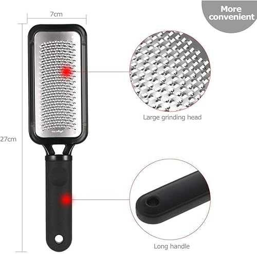 Miniatura 3 de Angel Kiss Colossal - Rascador de pedicura para pies, raspador de pies de acero inoxidable de alta calidad, removedor de callos de piel muerta para