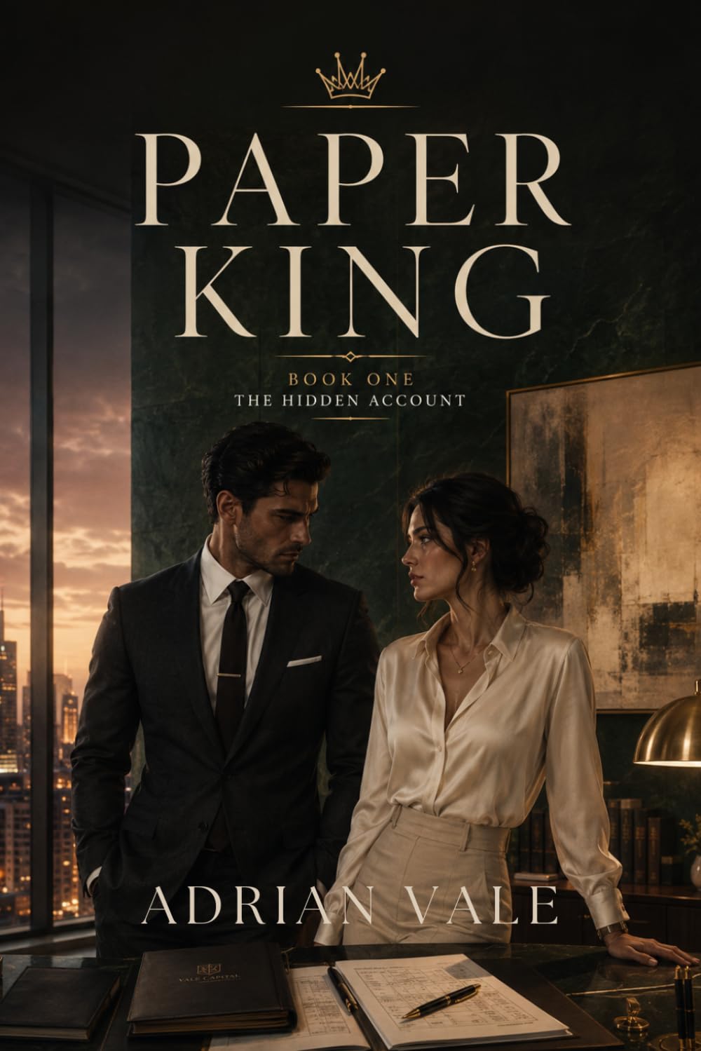 The Hidden Account: A Forensic Accounting Romantic Suspense with a Billionaire CEO, Hidden Accounts, Corporate Corruption, Financial Secrets, and Slow Burn Tension (Paper King)