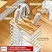 Poeland Knife Block Kitchen Knife Holder Storage Organizer