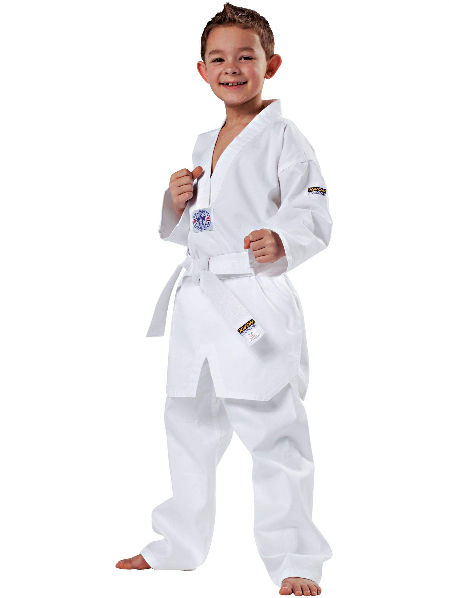 KWON Strój do sportów walki Taekwondo Song, biały, 180 cm, 551003180