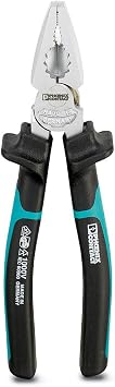 PHOENIX CONTACT Unifox-C VDE 1212202 Combination Pliers 180 mm Size Black