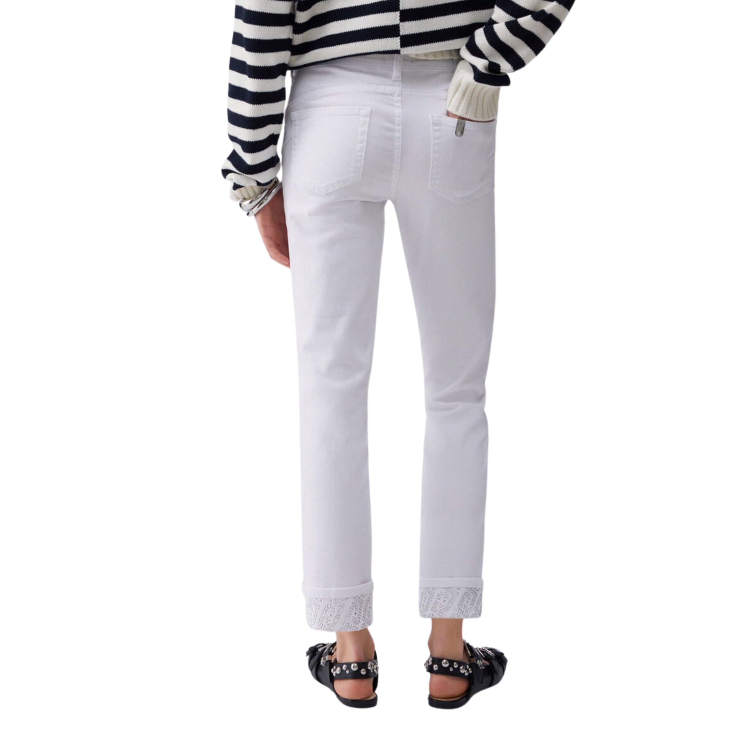 Liu Jo Monroe Fondo Strass Regular Cotone 26