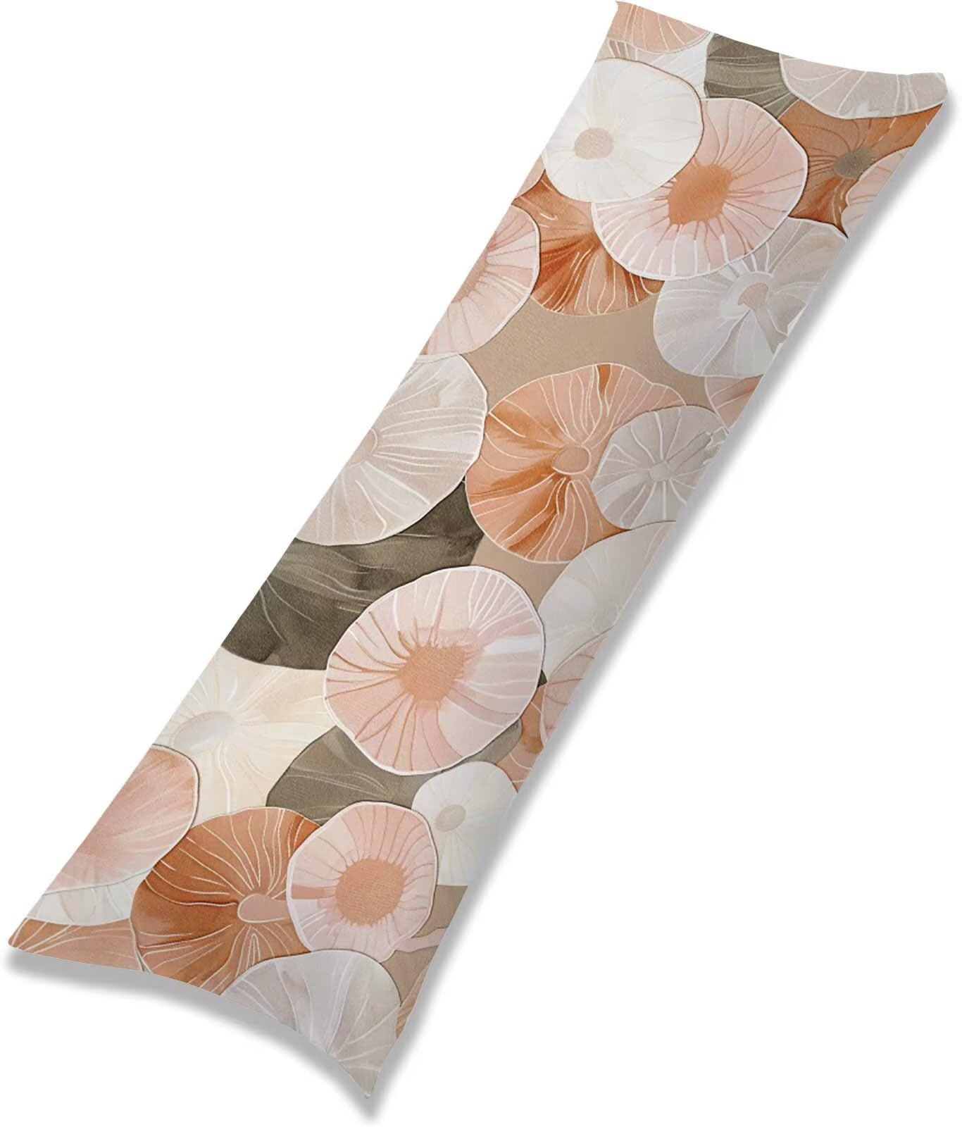 Fodera Cuscino 50 x 150 cm, Nordic-10 Lino Copricuscini Letto, | con Invisibile Cerniera, Morbida e Traspirante, per Biancheria da Letto, Divano, chi Dorme Sul Fianco Geometria-3 j-25