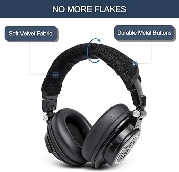 Amazon.com: GEVO Protective Headband Cover for Audio Technica ATH