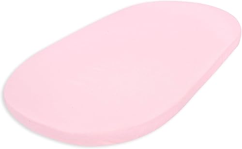 Burts Bees Baby - Sábana bajera ajustable para moisés para niños y niñas sábana de jersey de algodón 100 orgánico para colchón estándar de moisés