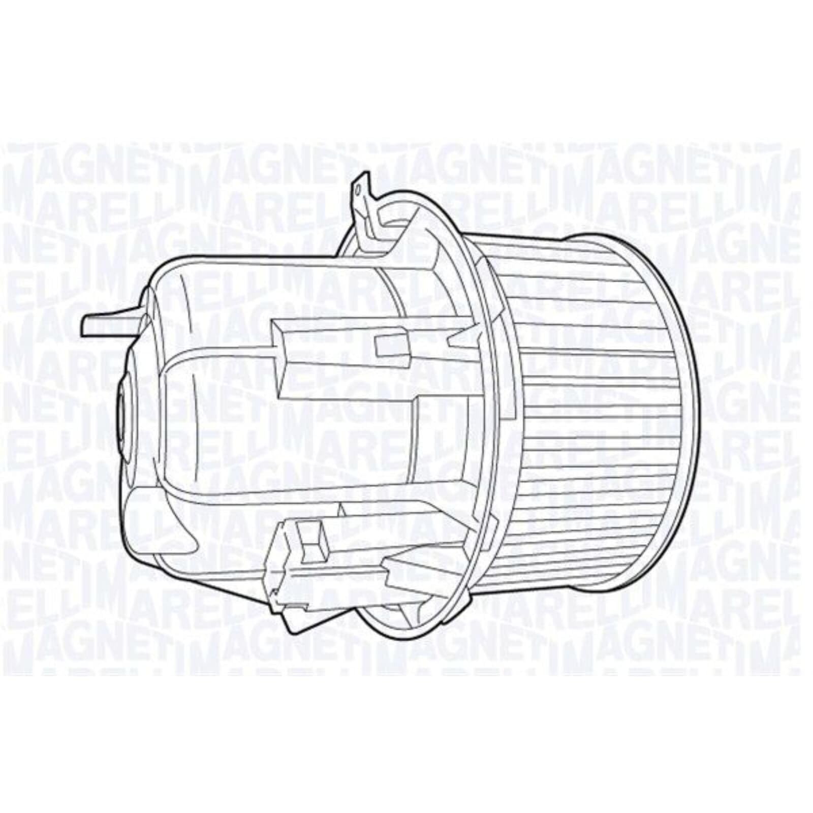 MAGNETI MARELLI Ventilateur d'habitacle 069412704010
