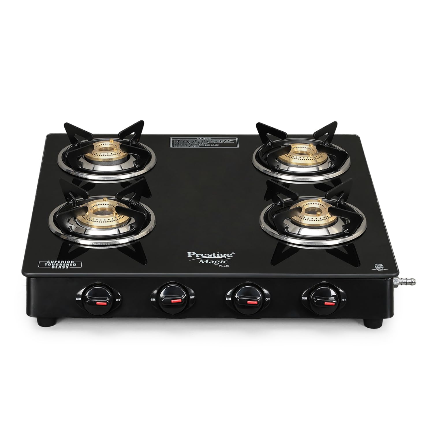 Prestige Magic Plus Gas Stove - Black -1 Prestige Magic Plus Gas Stove - Black -1